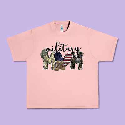 Military Mom Urban Heavy Tee Designed By Sublimationcraftshop
