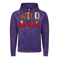 Cloud Purple wild about baseball Vintage Hoodie - Zillion Design Studio