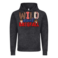 Vintage Black wild about baseball Vintage Hoodie - Zillion Design Studio