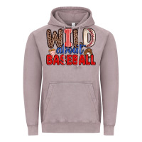 Vintage Zinc wild about baseball Vintage Hoodie - Zillion Design Studio