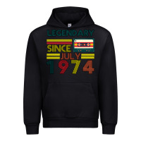 Black Vintage 1974 Urban Hoodie - Bettercallsaul
