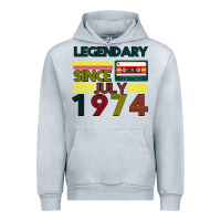 Heather Grey Vintage 1974 Urban Hoodie - Bettercallsaul
