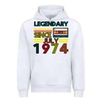 White Vintage 1974 Urban Hoodie - Bettercallsaul