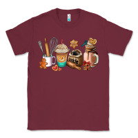 Burgundy cookie coffee cup Classic Tee - AdoDesignShop