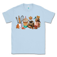 Dusty Blue cookie coffee cup Classic Tee - AdoDesignShop