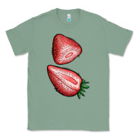 Sage strawberries 1 Classic Tee - BundleAndBundleShop