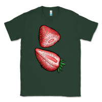 Sports Green strawberries 1 Classic Tee - BundleAndBundleShop