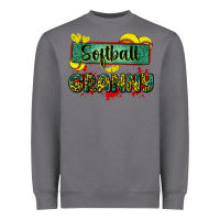 Storm softball granny with leopard Heavyweight Sweatshirt - Zillion Design Studio