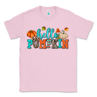 Bubblegum Pink hello pumpkin Classic Tee - AdoDesignShop