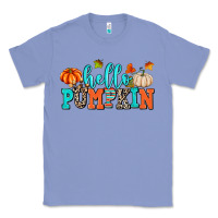 Colony Blue hello pumpkin Classic Tee - AdoDesignShop