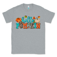 Heather Grey hello pumpkin Classic Tee - AdoDesignShop