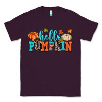 Plum hello pumpkin Classic Tee - AdoDesignShop