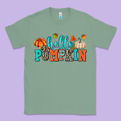 Hello Pumpkin Classic Tee Designed By Adodesignshop