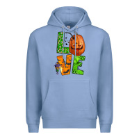 Colony Blue love halloween Premium Hoodie - BundleAndBundleShop