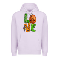 Lilac love halloween Premium Hoodie - BundleAndBundleShop