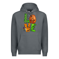 Rock love halloween Premium Hoodie - BundleAndBundleShop