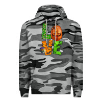Slate Camo love halloween Premium Hoodie - BundleAndBundleShop