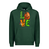 Sports Green love halloween Premium Hoodie - BundleAndBundleShop