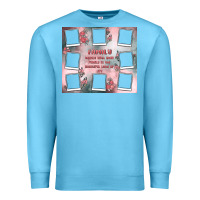 Ocean Blue family photo collage Premium Sweatshirt - MaliasSmallBusiness