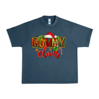 Midnight Navy christmas mommy claus Urban Heavy Tee - FaDigitalArtStudio