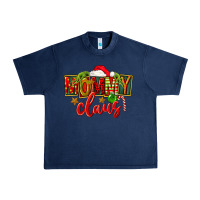Navy christmas mommy claus Urban Heavy Tee - FaDigitalArtStudio
