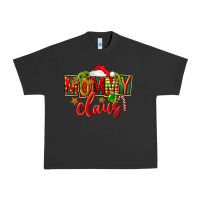 Pigment Black christmas mommy claus Urban Heavy Tee - FaDigitalArtStudio