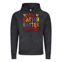 Vintage Black hey batter batter swing softball Vintage Hoodie - Zillion Design Studio