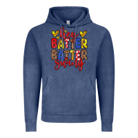 Vintage Denim hey batter batter swing softball Vintage Hoodie - Zillion Design Studio