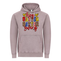 Vintage Zinc hey batter batter swing softball Vintage Hoodie - Zillion Design Studio