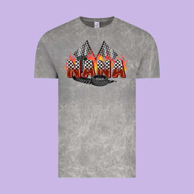 Race Nana Vintage Tee Designed By Zillion Design Studio