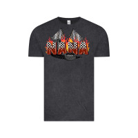 Vintage Black race nana Vintage Tee - Zillion Design Studio