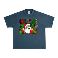 Midnight Navy believe Urban Heavy Tee - CowhideDigitalArt