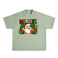 Oil Green believe Urban Heavy Tee - CowhideDigitalArt