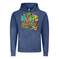 Vintage Denim music teacher Vintage Hoodie - texasbilliewilder