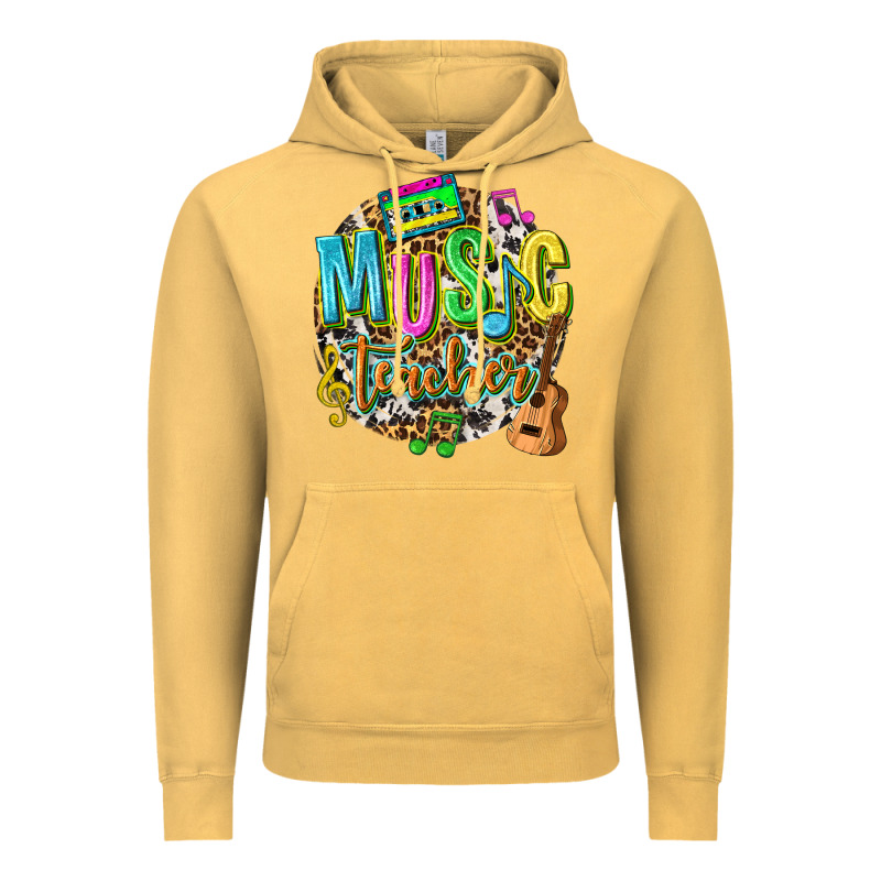 Music Teacher Vintage Hoodie by texasbilliewilder | Teevron