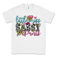 White little miss sassy pants Classic Tee - JahusDesignShop