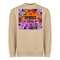 Mushroom spooky vibes Heavyweight Sweatshirt - texasbilliewilder