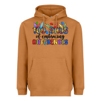 Meerkat 100 days of embracing differences Heavyweight Hoodie - MaliasSmallBusiness