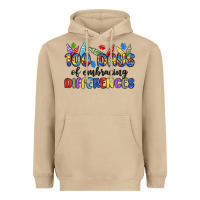 Mushroom 100 days of embracing differences Heavyweight Hoodie - MaliasSmallBusiness