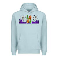 Blue Mist love halloween  libbey glass Premium Hoodie - BundleAndBundleShop