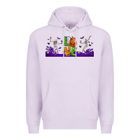 Lilac love halloween  libbey glass Premium Hoodie - BundleAndBundleShop