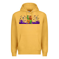 Mustard love halloween  libbey glass Premium Hoodie - BundleAndBundleShop