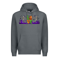 Rock love halloween  libbey glass Premium Hoodie - BundleAndBundleShop