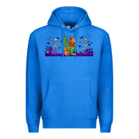 True Royal love halloween  libbey glass Premium Hoodie - BundleAndBundleShop
