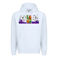 White love halloween  libbey glass Premium Hoodie - BundleAndBundleShop