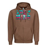 Chestnut be mine western valentine's day no background Zipper Hoodie - AdoDesignShop