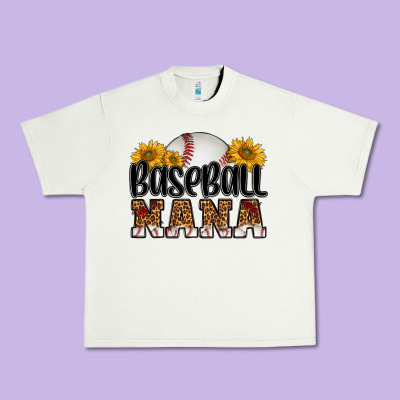 Baseball Nana Urban Heavy Tee Designed By Hra Design Shop