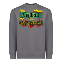 Storm softball grandma with leopard Heavyweight Sweatshirt - Zillion Design Studio