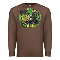 Chestnut one lucky mama Premium Sweatshirt - MaliasSmallBusiness