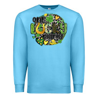 Ocean Blue one lucky mama Premium Sweatshirt - MaliasSmallBusiness